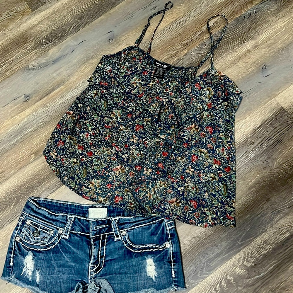 About A Girl Crop Tank Top
